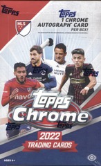 2022 topps chrome MLS soccer Pack
